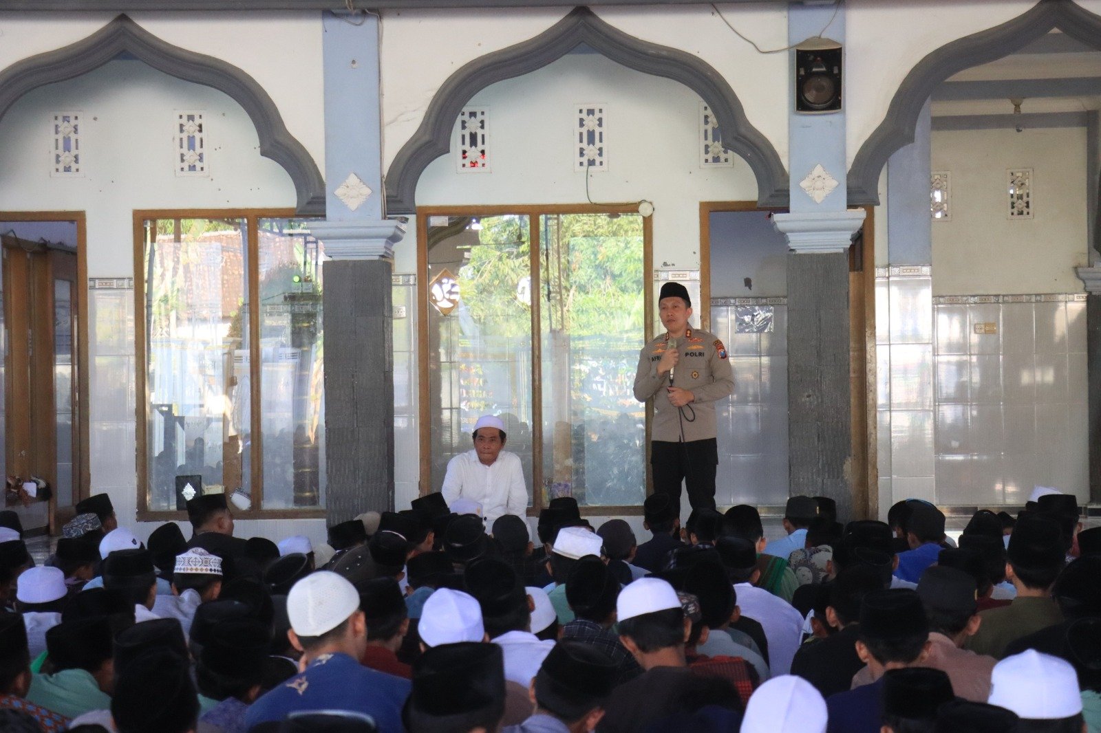 Kapolres Bojonegoro Kunjungi Ponpes Sabillunnajah, Pererat Sinergi dengan Ulama