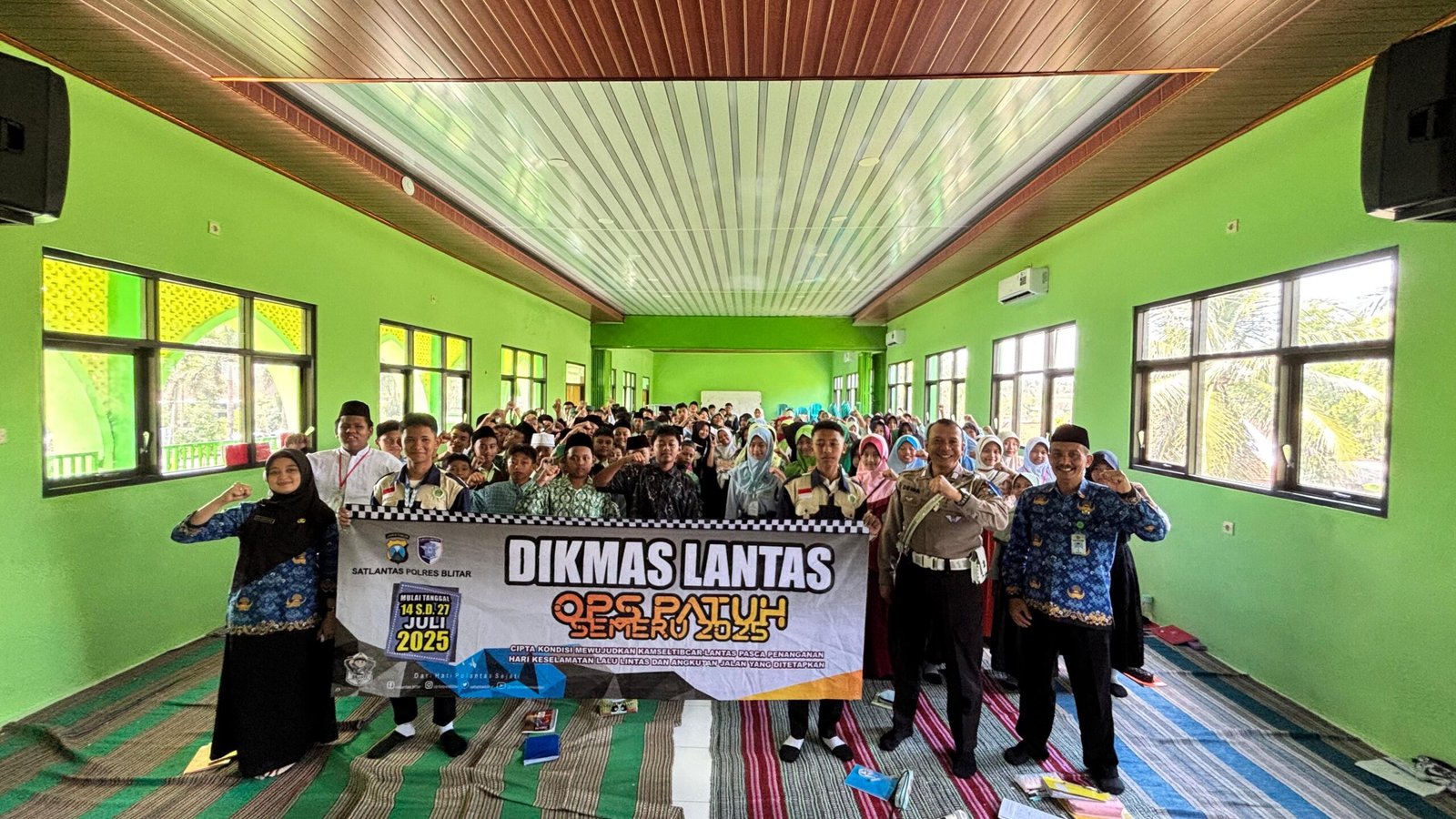 Operasi Patuh Semeru 2025 Polres Blitar Ajak Pelajar Jadi Pelopor Keselamatan