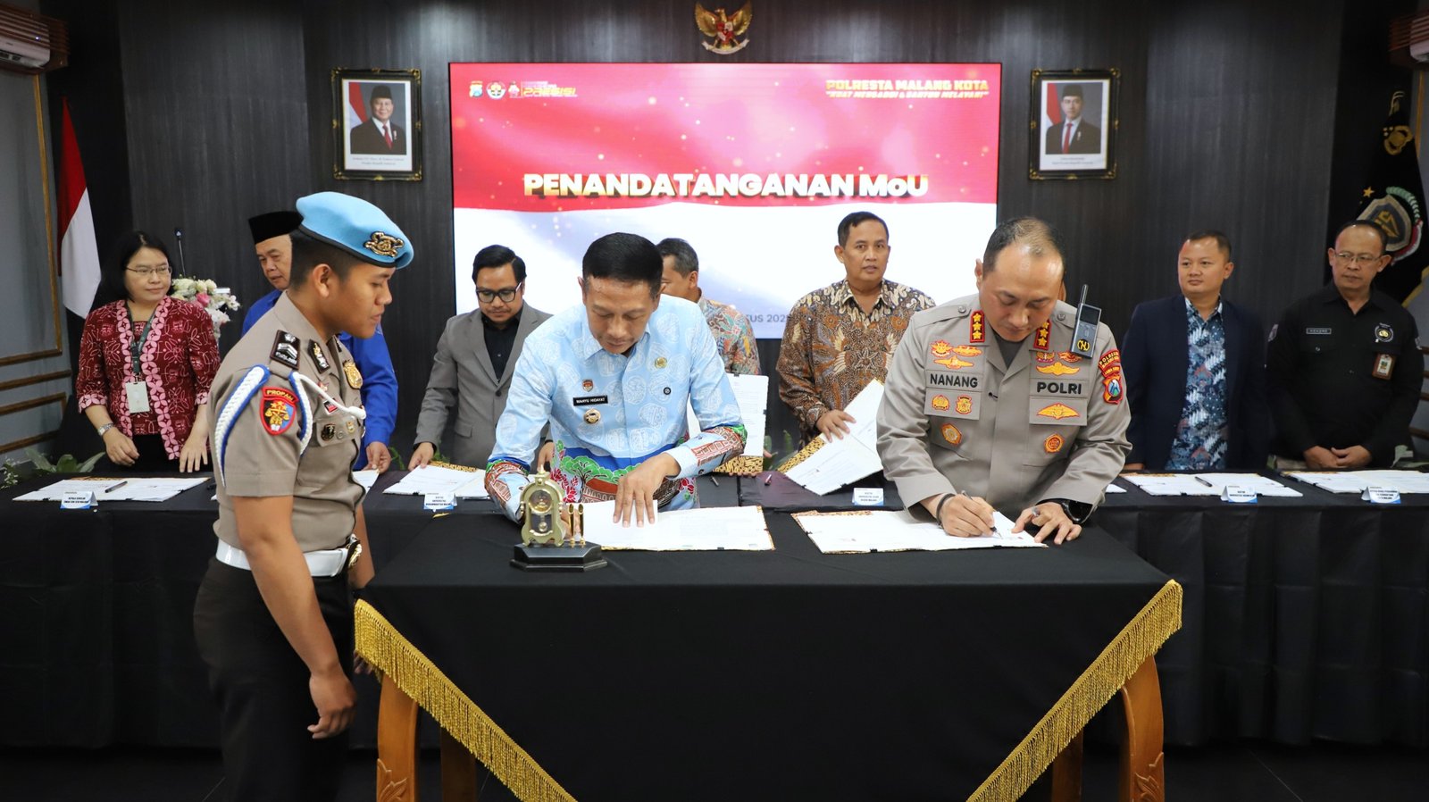 Percepat Layani Masyarakat Polresta Malang Kota Luncurkan Inovasi Jogo Malang Presisi Berbasis WhatsApp