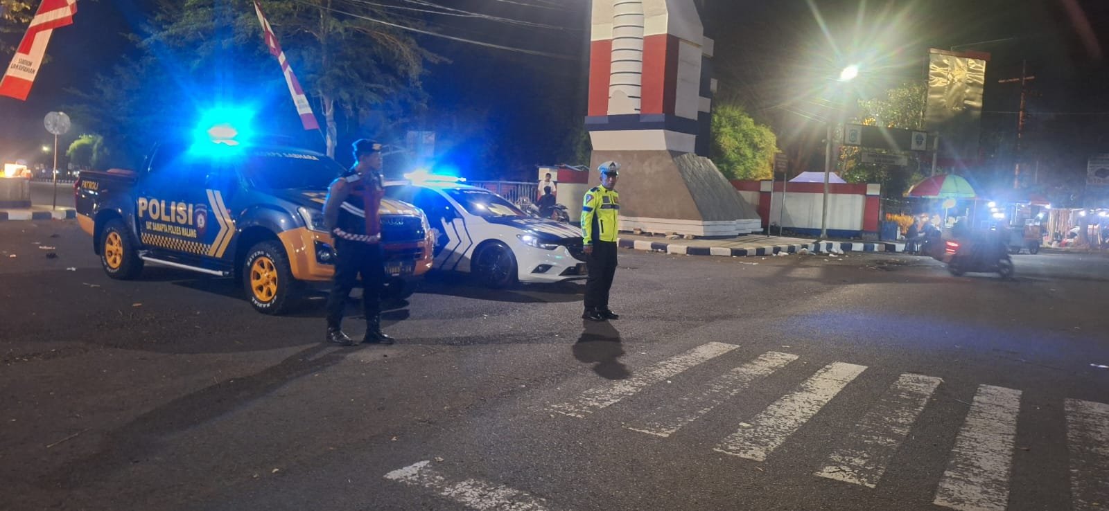 Polres Malang Intensifkan Patroli Malam, Cegah Balap Liar di Jalibar hingga Mondoroko