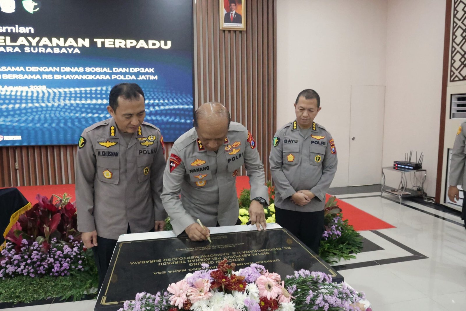 Kapolda Jatim Resmikan Instalasi Pusat Pelayanan Terpadu RS Bhayangkara Surabaya