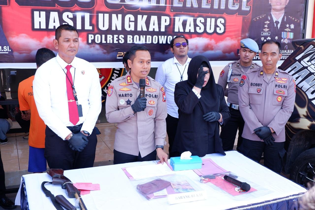 Polres Bondowoso berhasil Ungkap Tiga Kasus Kriminal Menonjol, Dua di Antaranya Libatkan Remaja di Bawah Umur
