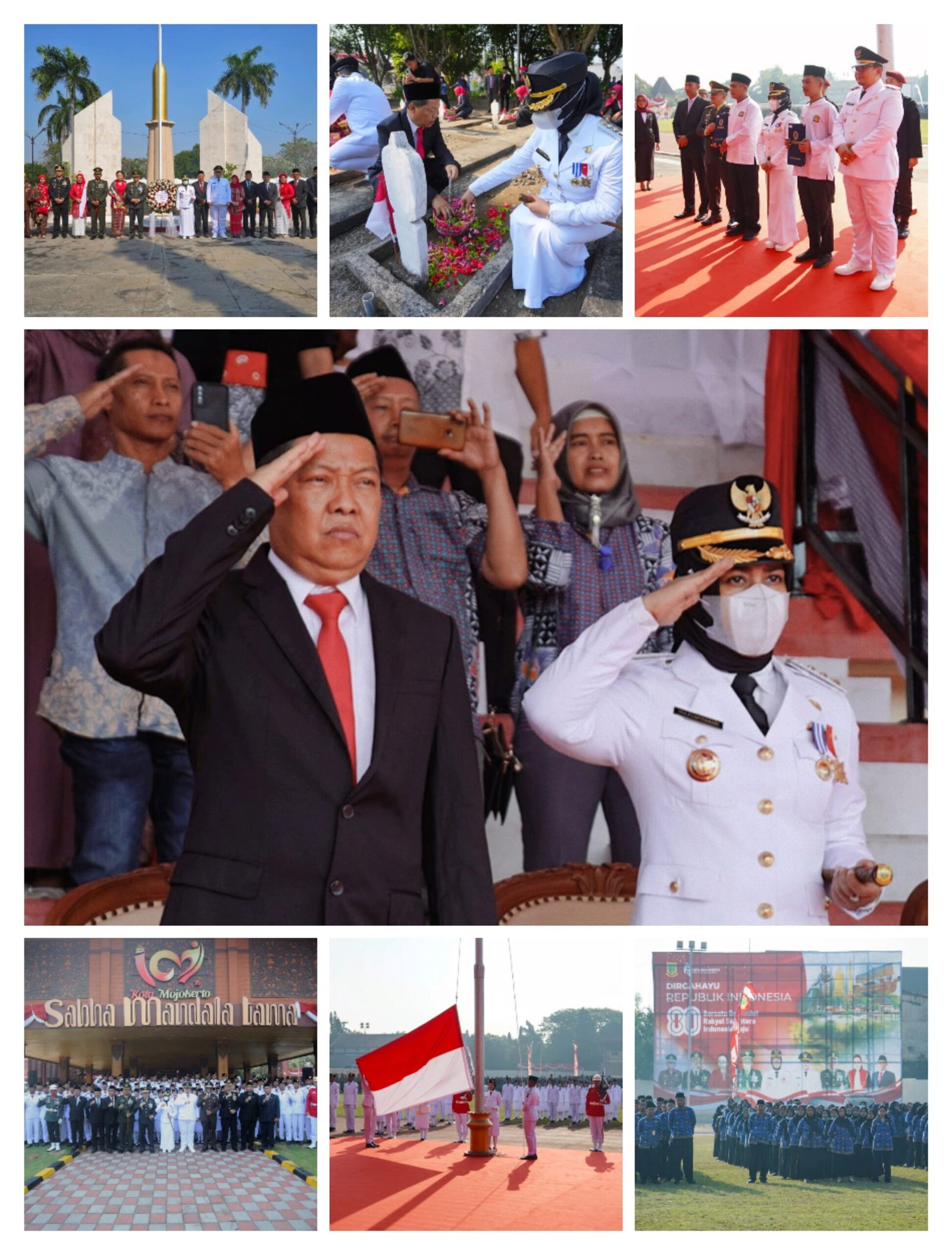 HUT ke-80 RI, Wali Kota Mojokerto Tekankan Kedaulatan di Berbagai Bidang