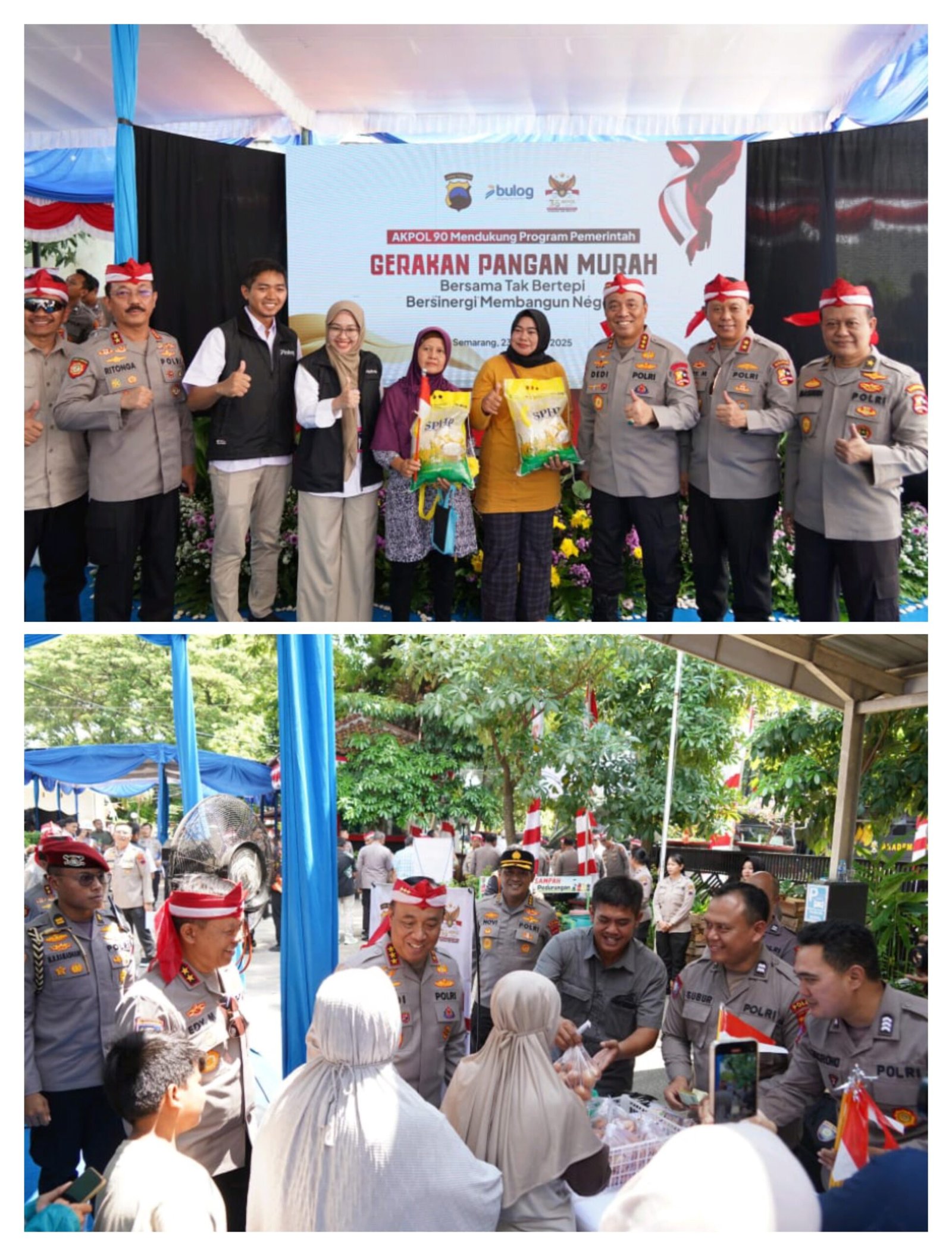 Alumni Akpol 90 Hadirkan Pasar Murah di Pedurungan, Warga Antusias Nikmati Harga Bersahabat