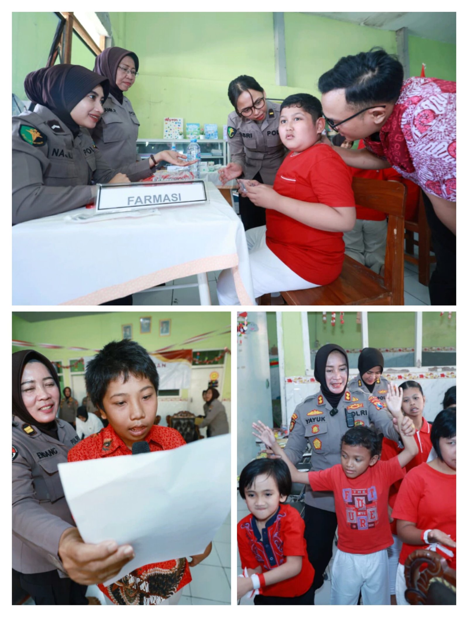 Sambut Hari Jadi ke -77 Polwan Polda Jatim Gelar Bakti Kesehatan 