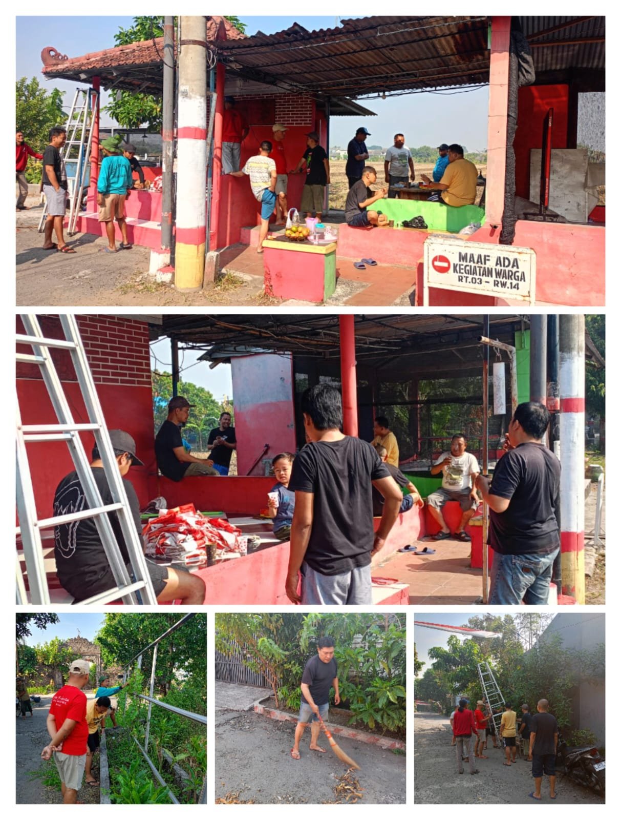 Warga RT 03 RW 14 Perumahan Japan Raya Melaksanakan Kegiatan Rutin Bulanan