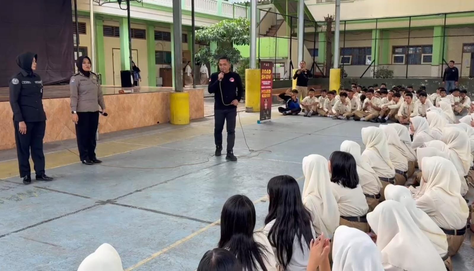 Gandeng Lembaga Pendidikan Polres Kediri Wujudkan Generasi Emas Tanpa Narkoba