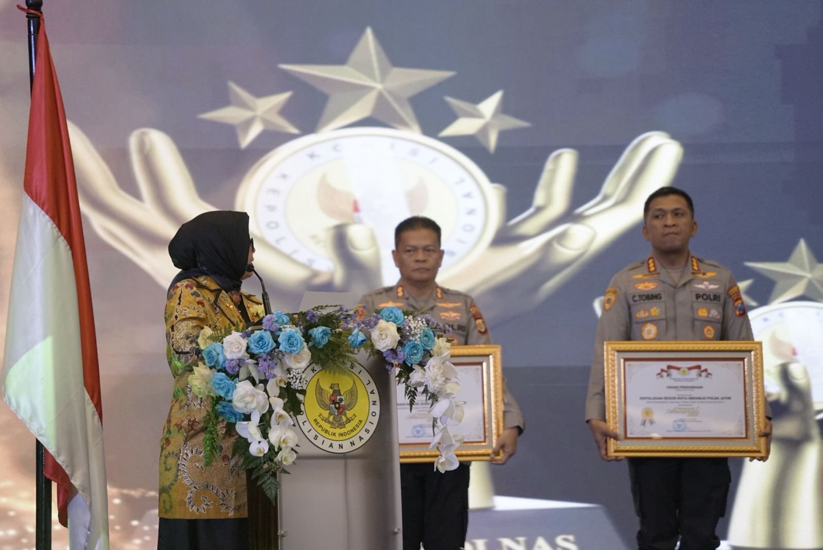Maksimalkan Pelayanan Publik, Polresta Sidoarjo Terima Penghargaan di Kompolnas Award 2025