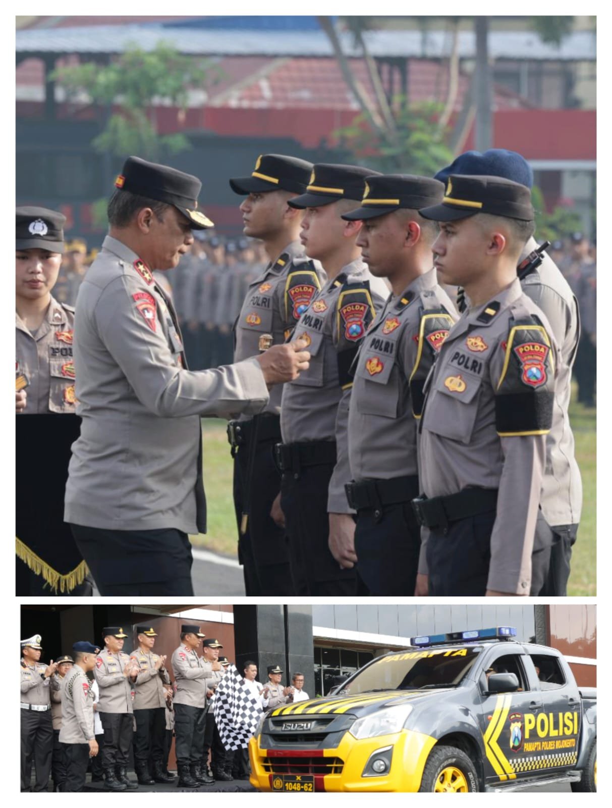 Kapolda Jatim Lepas 79 Personel Pamapta Maksimalkan Pelayanan Terpadu di Jajaran Polres