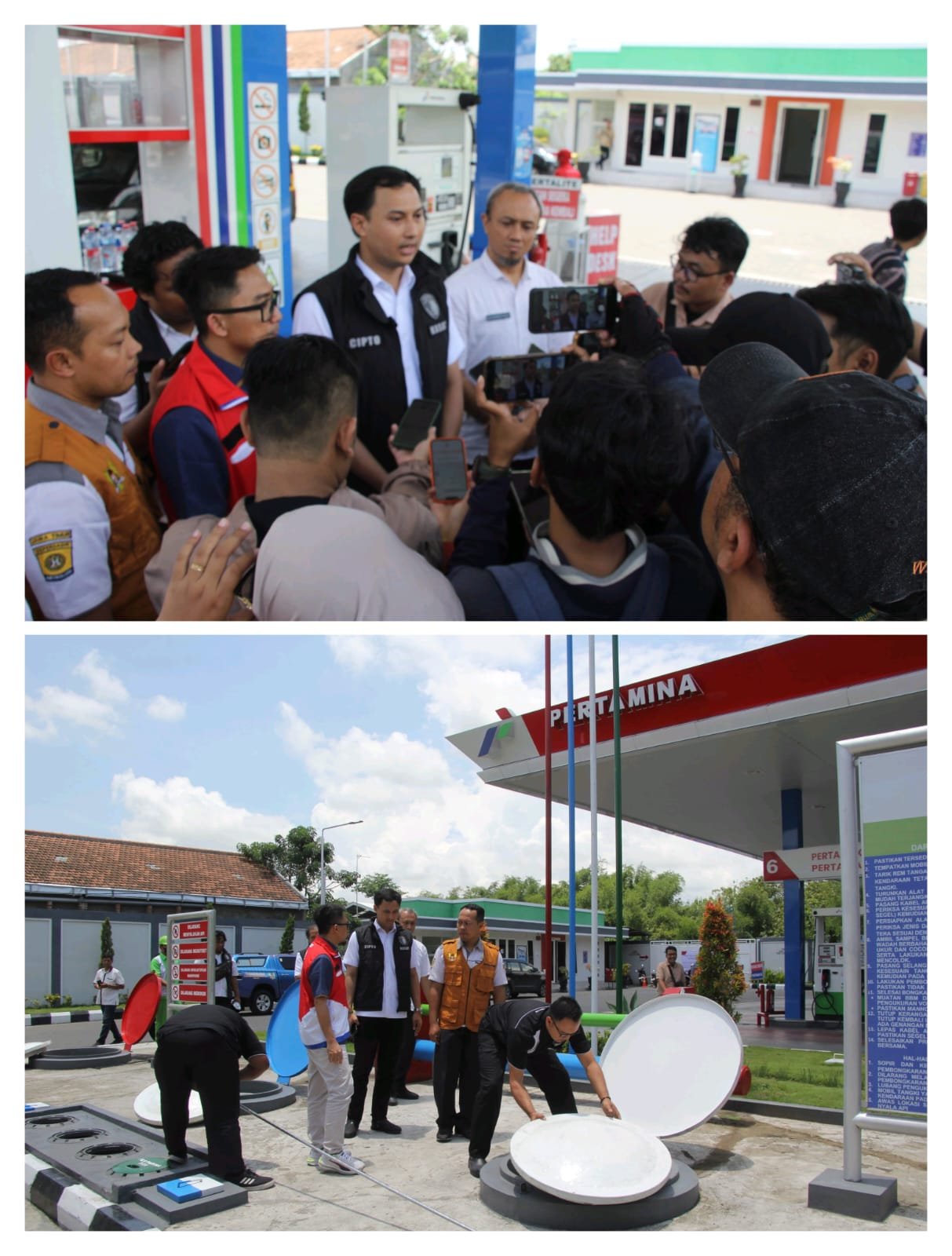 Polres Kediri Kota Sidak Sejumlah SPBU Respon Keluhan Warga Soal Kualitas BBM
