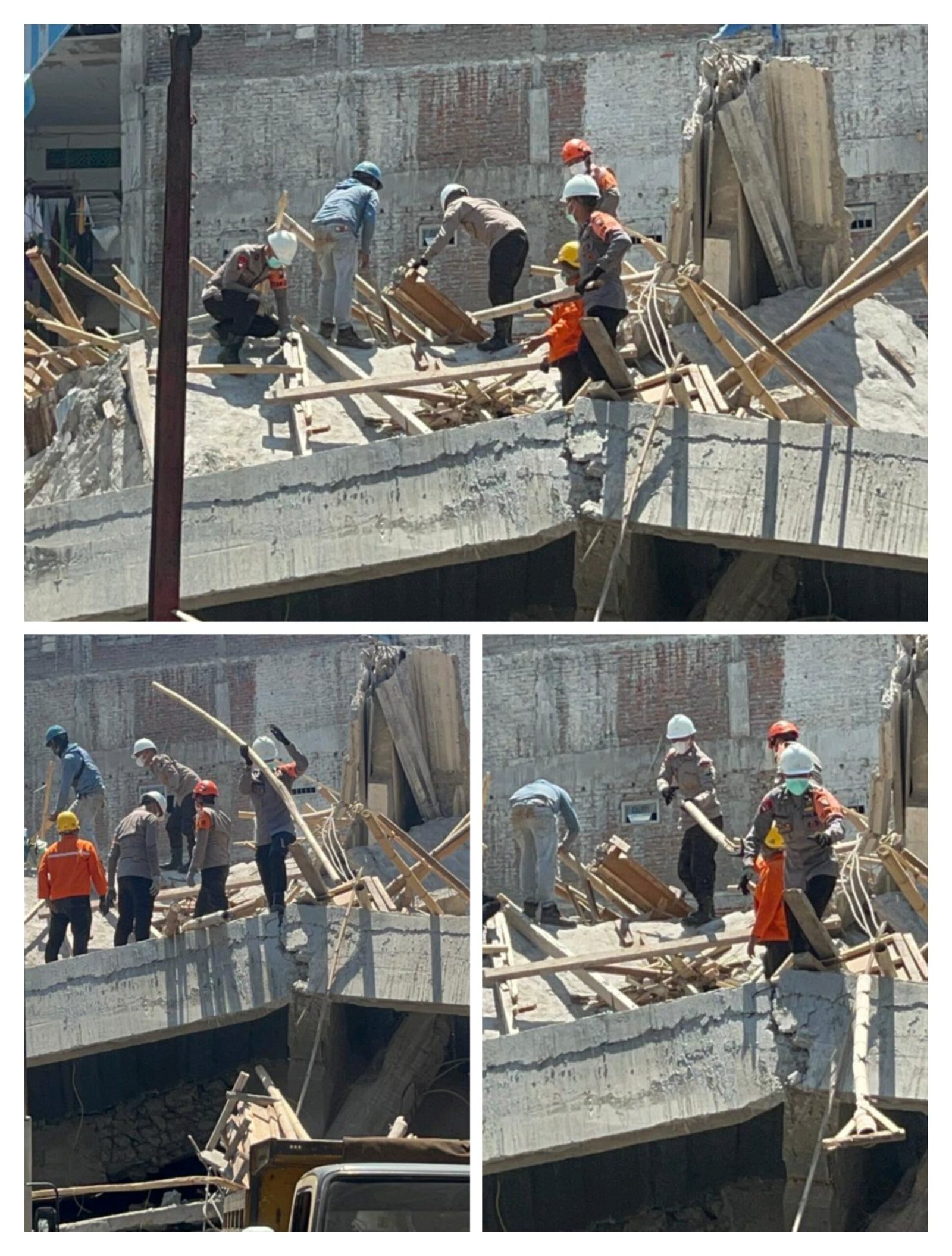 Polresta Sidoarjo Terjunkan 208 Personel Amankan Proses Evakuasi di Ponpes Al Khoziny