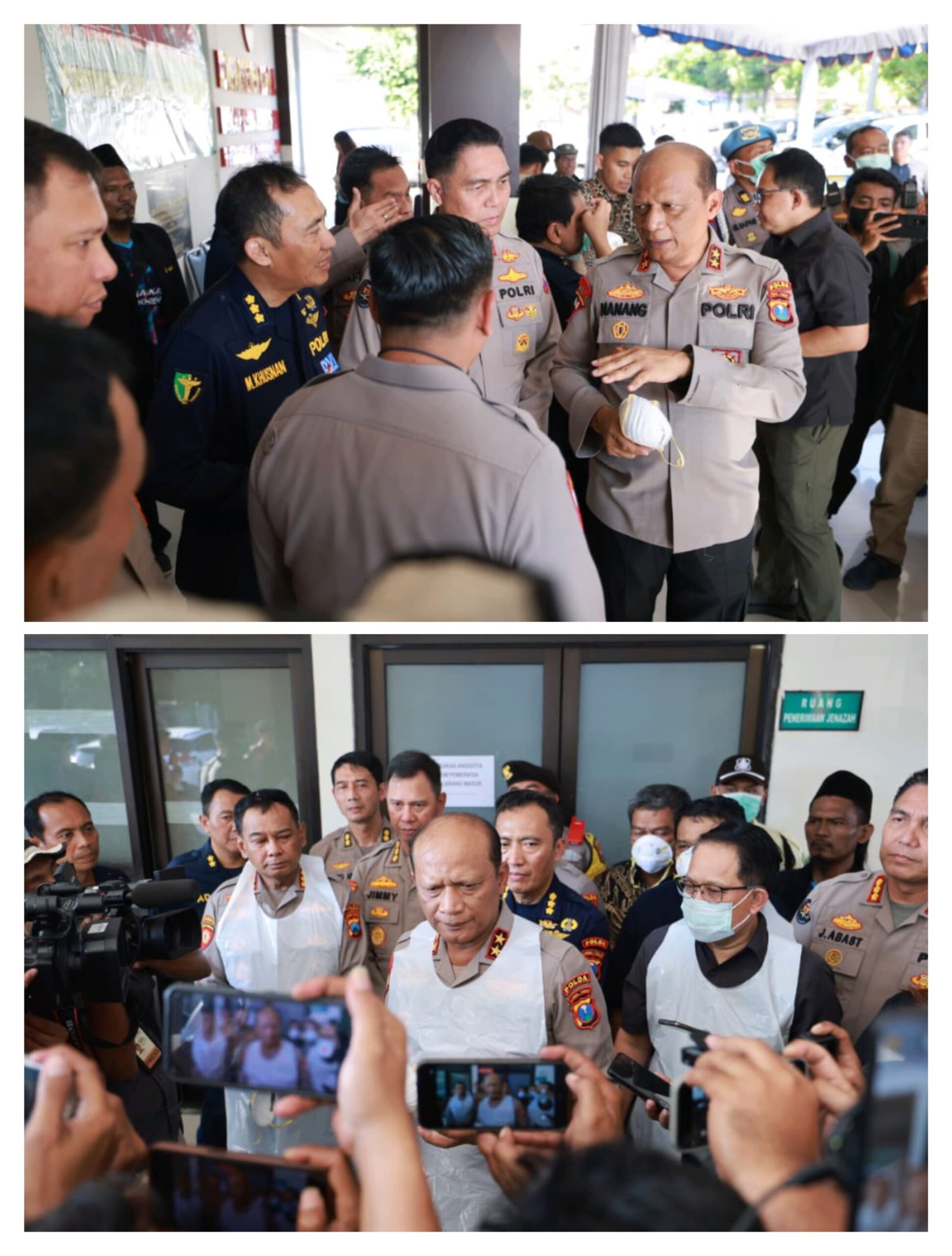 Kapolda Jatim Tegaskan Proses Identifikasi Korban Robohnya Bangunan Pesantren Al-Khoziny Berjalan Intensif