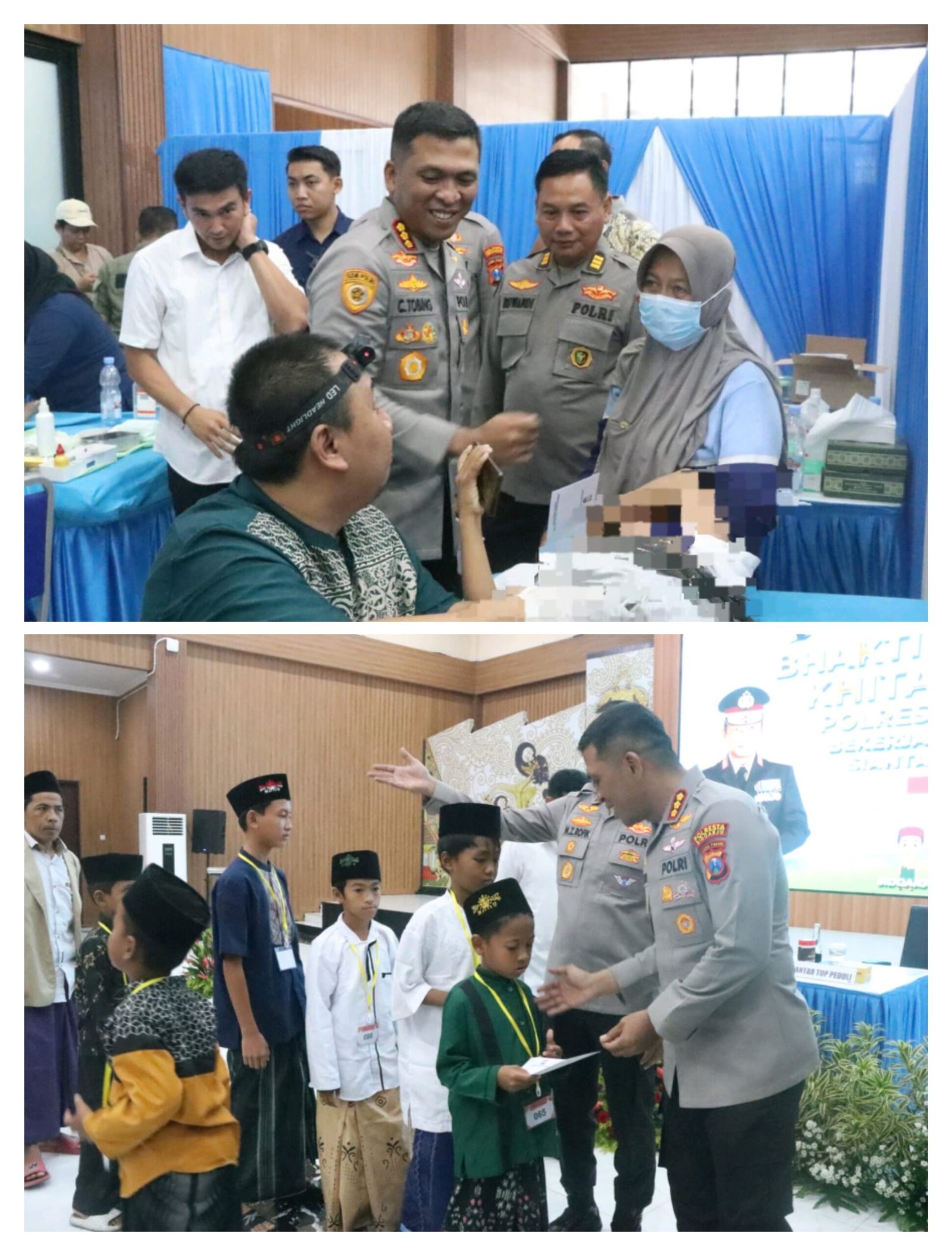 Polri Untuk Masyarakat: Polresta Sidoarjo Gelar Khitan Massal Gratis