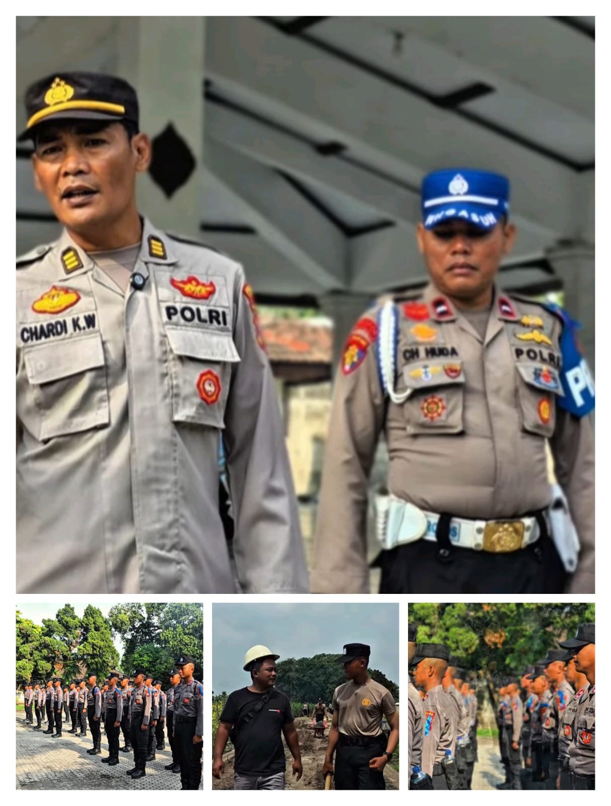 Live In Siswa Diktukba Polri TA 2025 SPN Polda Jatim di Polres Kediri