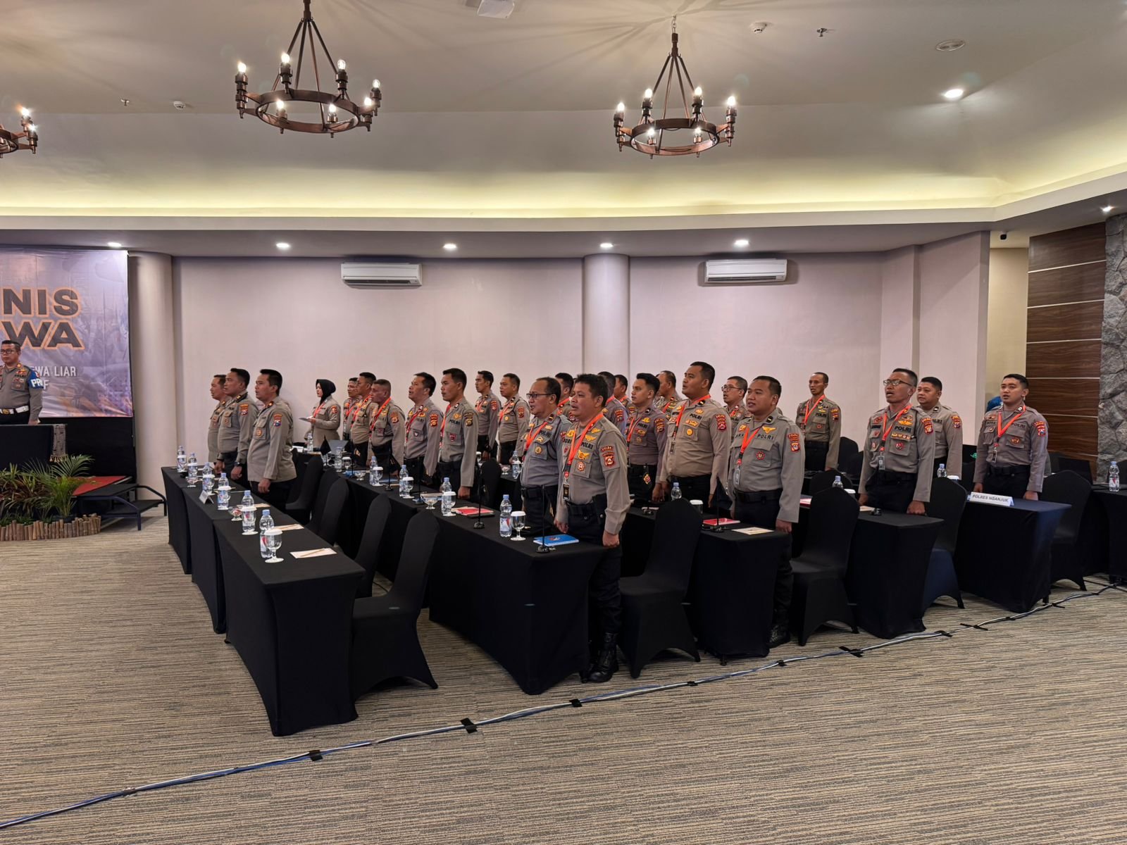 70 Polisi Satwa Ikuti Rakernis Ditpolsatwa di Pasuruan