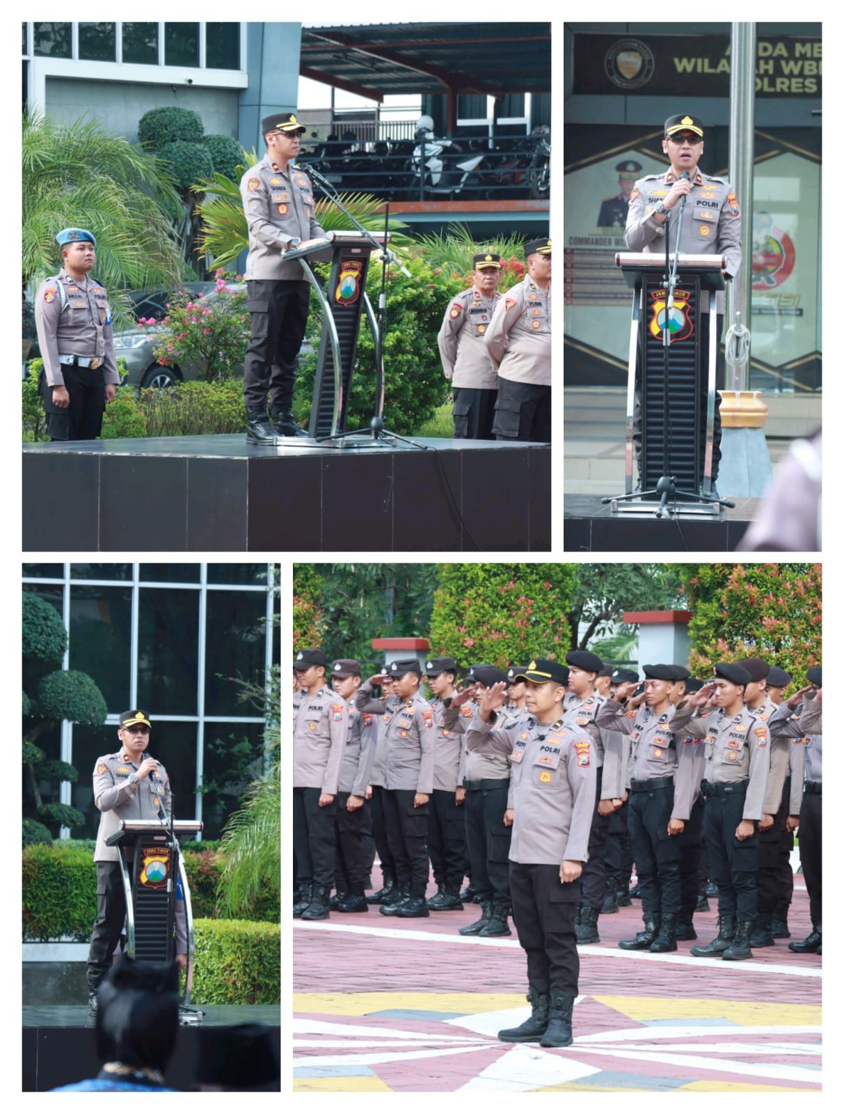 Wakapolres Gresik Kompol Shabda Tekankan Simpati dan Empati sebagai Kunci Pelayanan Prima