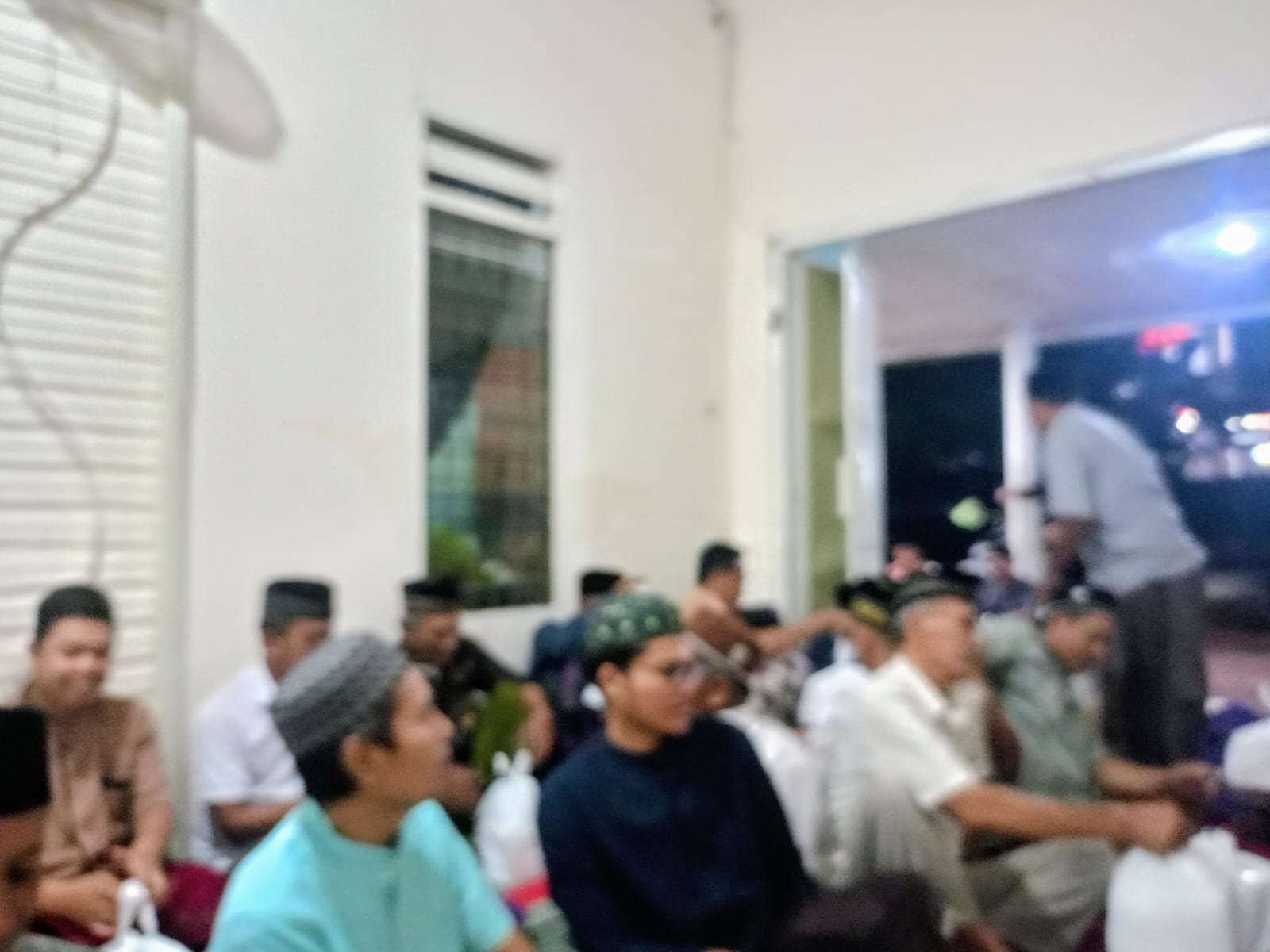 Warga Dsn Mojokerep RT 09 RW 03 Desa Pacing Bangsal Memanjatkan Doa dan Tahlil Bersama